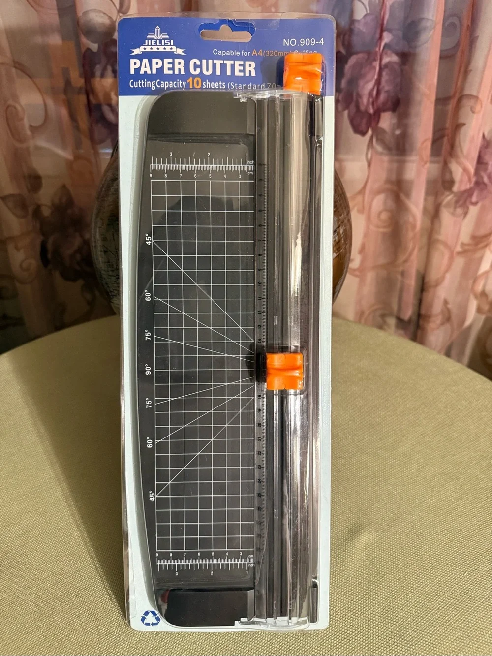 🌞 Paper Cutter Trimmer - 10 Sheet Capacity - Replacement Blade Included
